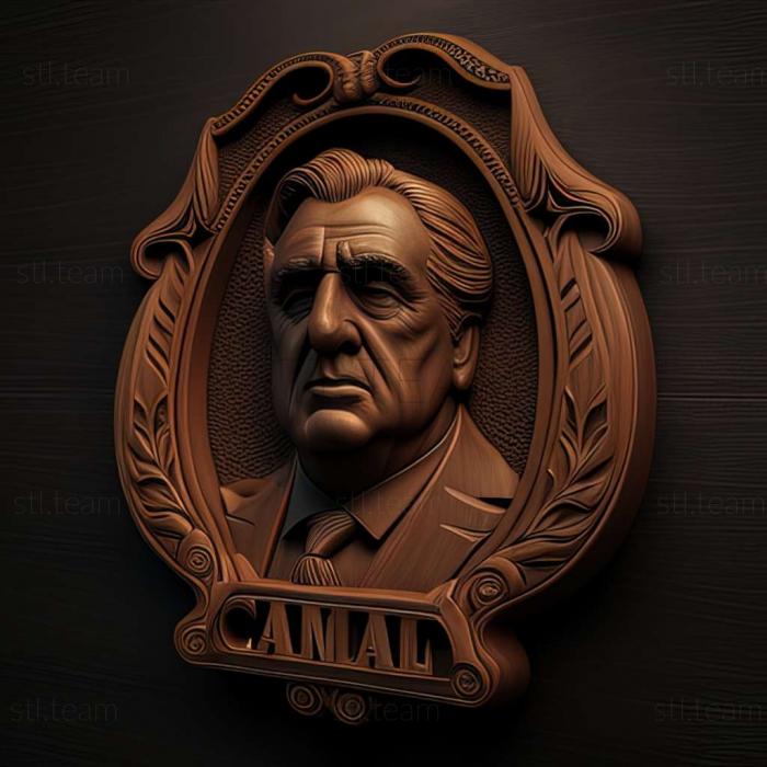 3D model The Godfather game (STL)